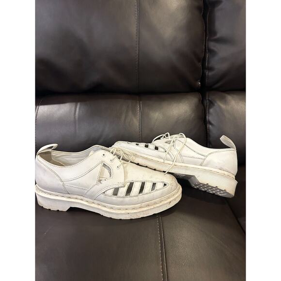 Dr. Martens Unisex White 1461 Cut Out Venice‎ Oxfords Sandals Size USM 9 USL 10 main image 7